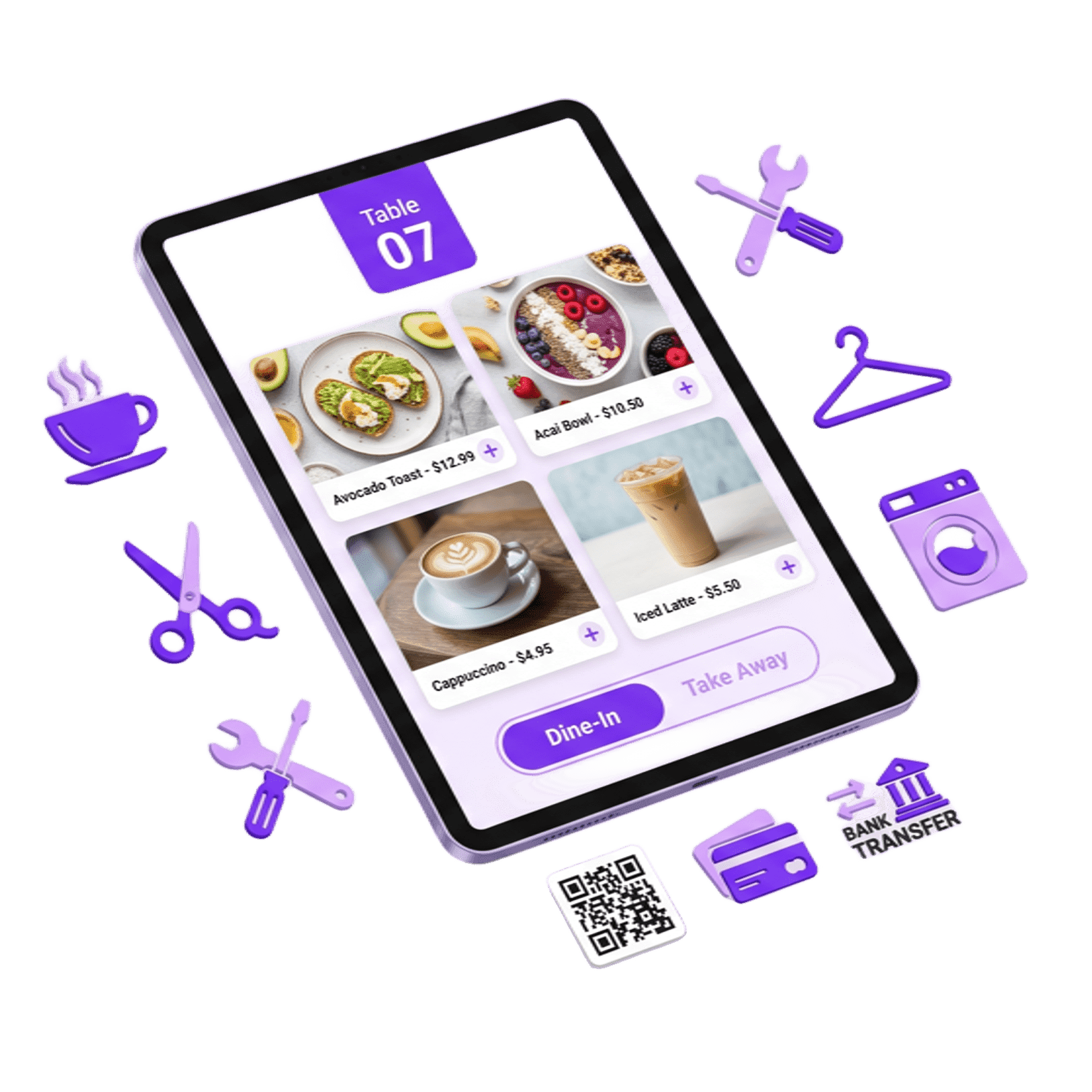 Mockup sistem order BaleSoftware