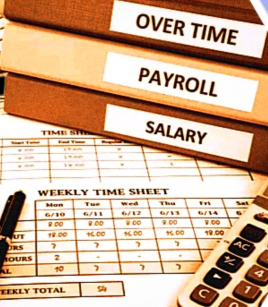 Berkas payroll dan kalkulator